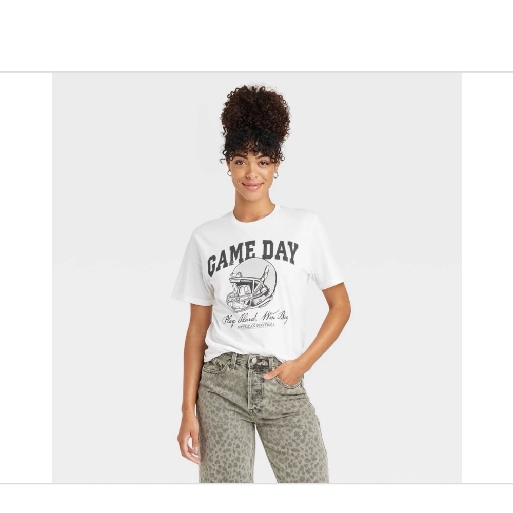 Women's Game Day Football Graphic T-Shirt